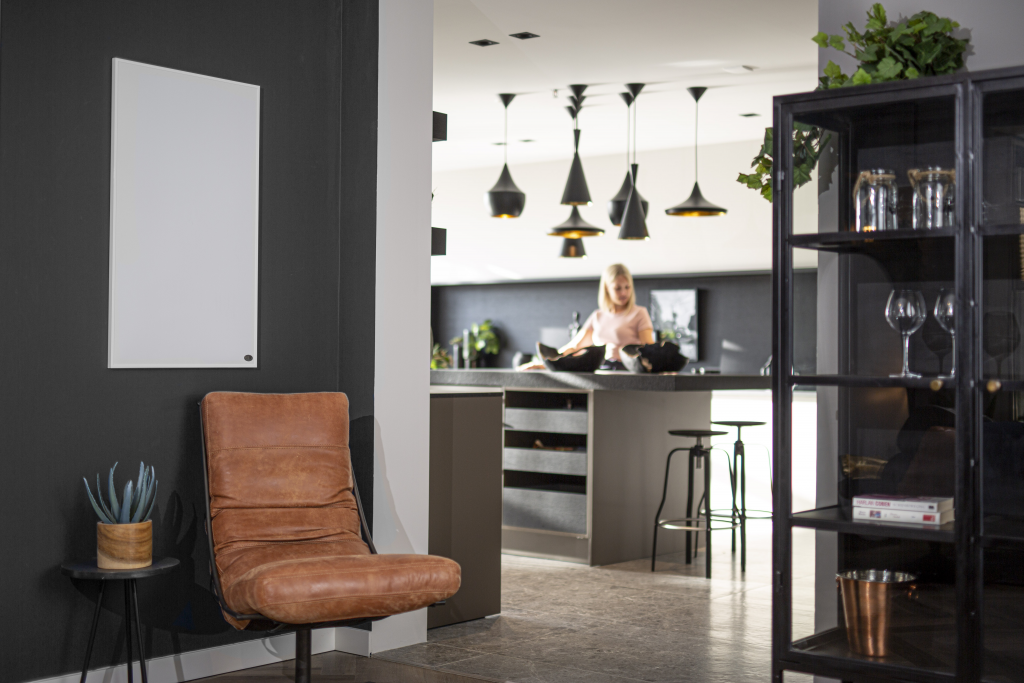 Green 450 Infrarot Wandheizung inkl. Smart-Thermostat + Rollen